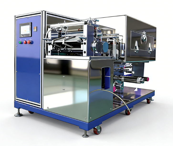   间歇式实验涂布机型号：GRS-SY300-1J