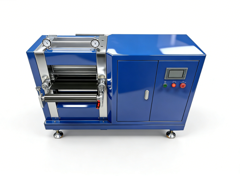 液压平衡电动对辊机GRS-DG300