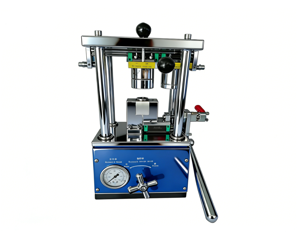 手动圆柱电池封装机